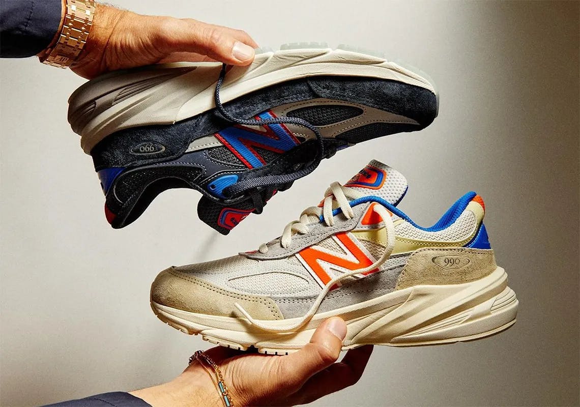Knicks Teams Up with Kith's Ronnie Fieg for a Unique New Balance 990v6 Release