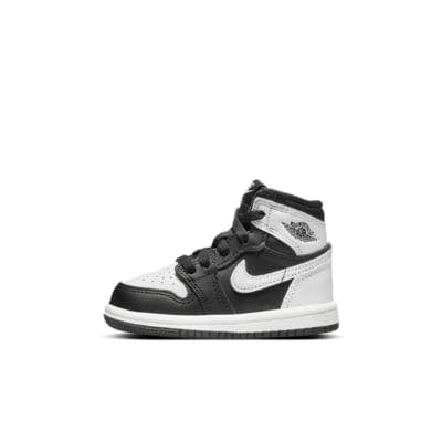 Jordan 1 Retro High OG "Black/White" Baby/Toddler Shoes